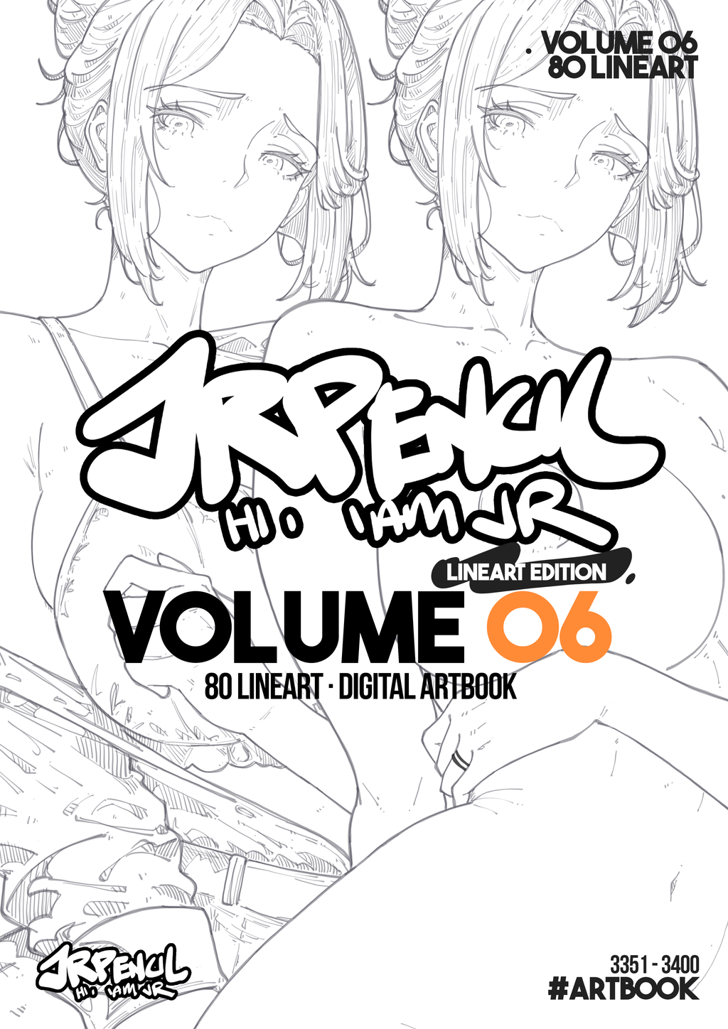 Digital Artbook Vol. 06 : Lineart Edition