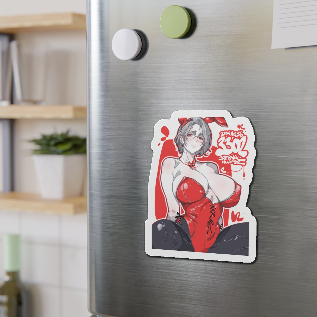 3302 - 红 / red v1 Magnets