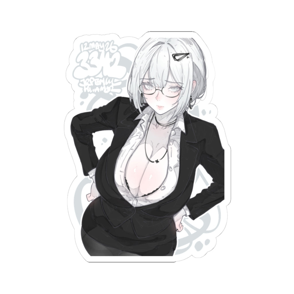 3342 - 灰/ grey v1 Stickers