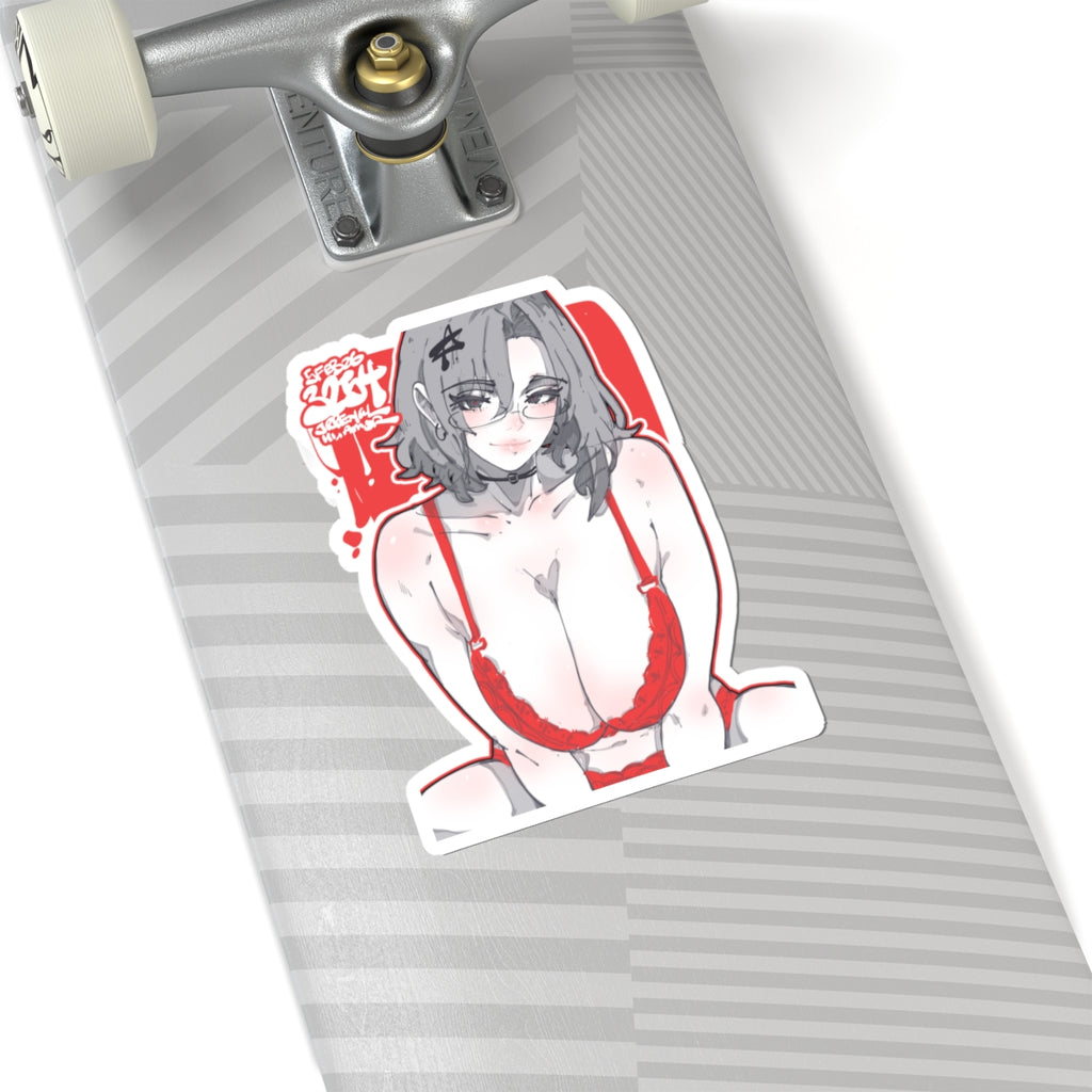 3254 - 红 / red v2 Stickers