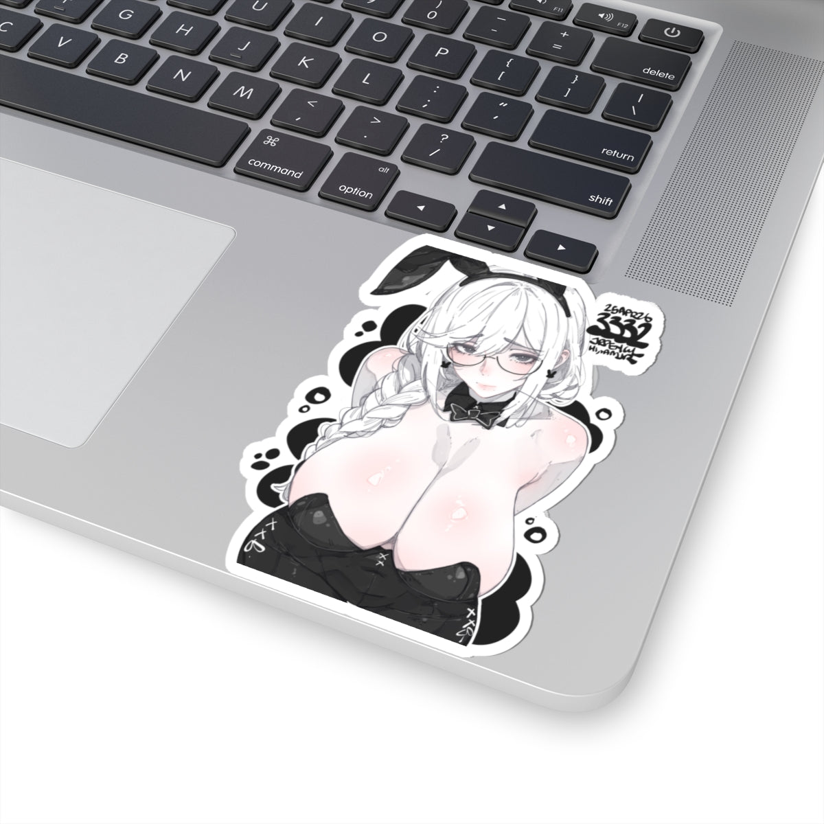 3332 - 黑 / black v1 Stickers