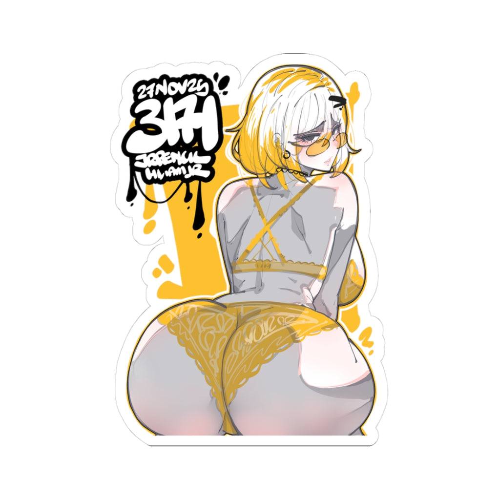 3171 - 黄 / yellow v2 Stickers