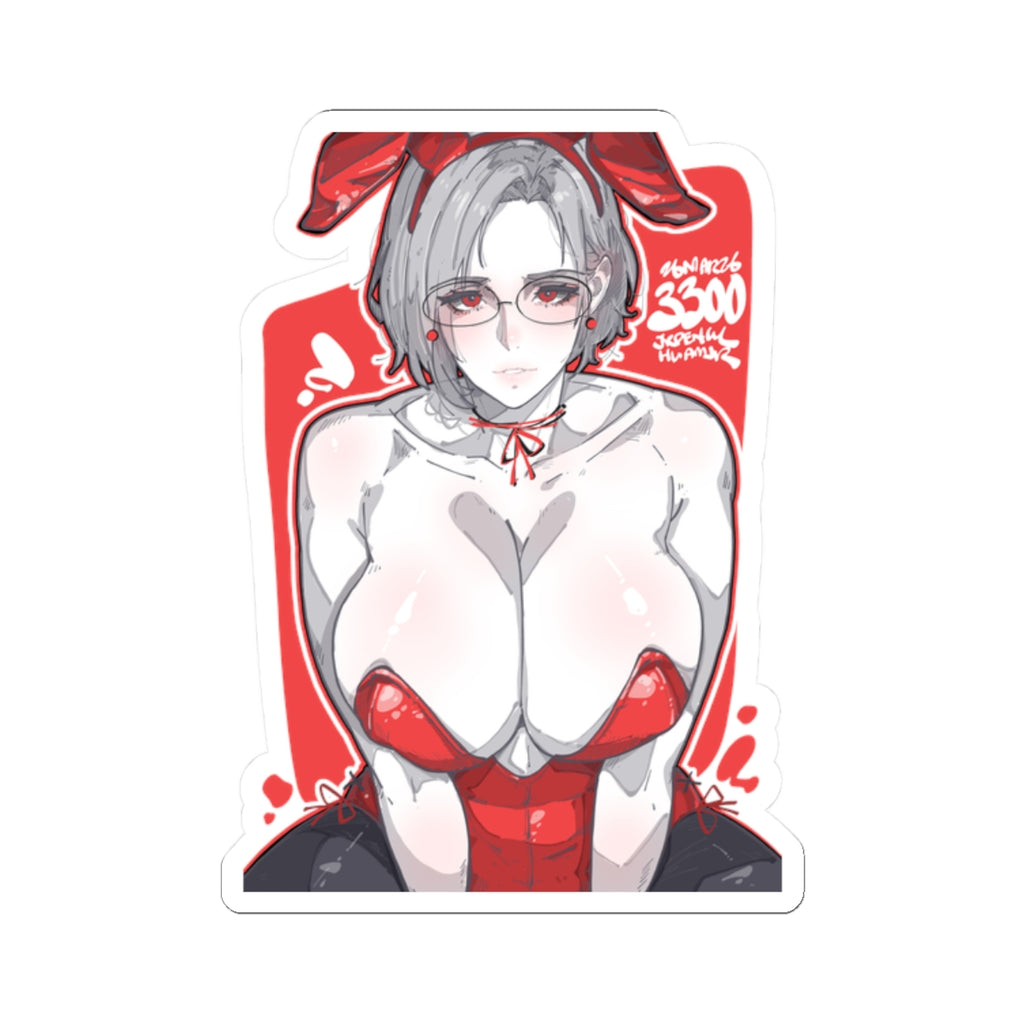 3300 - 红 / red v1 Stickers