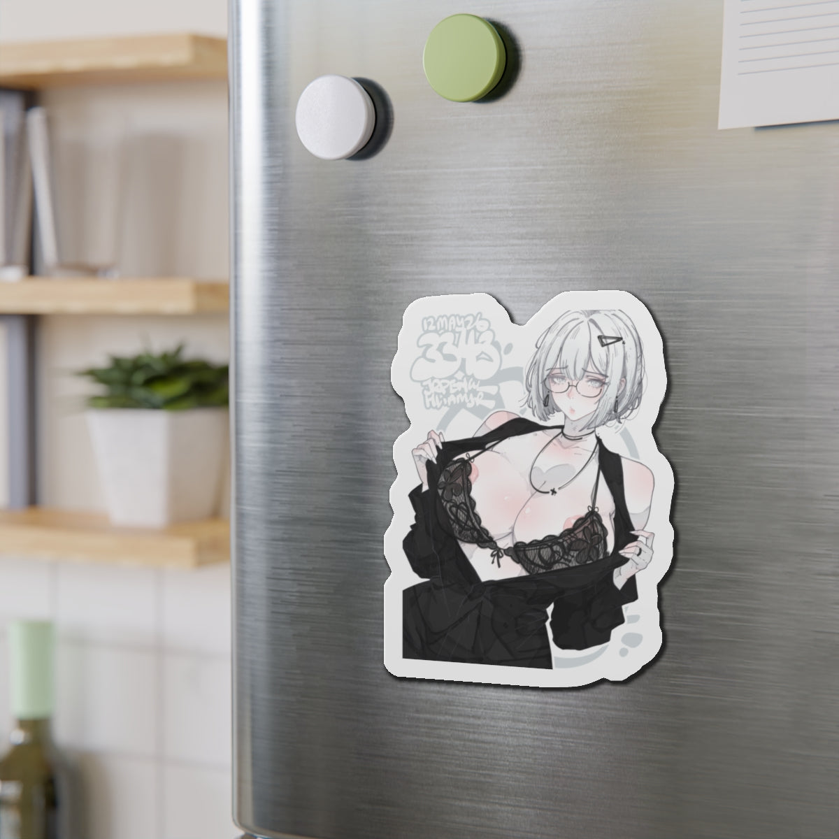 3343 - 灰/ grey v1 Magnets