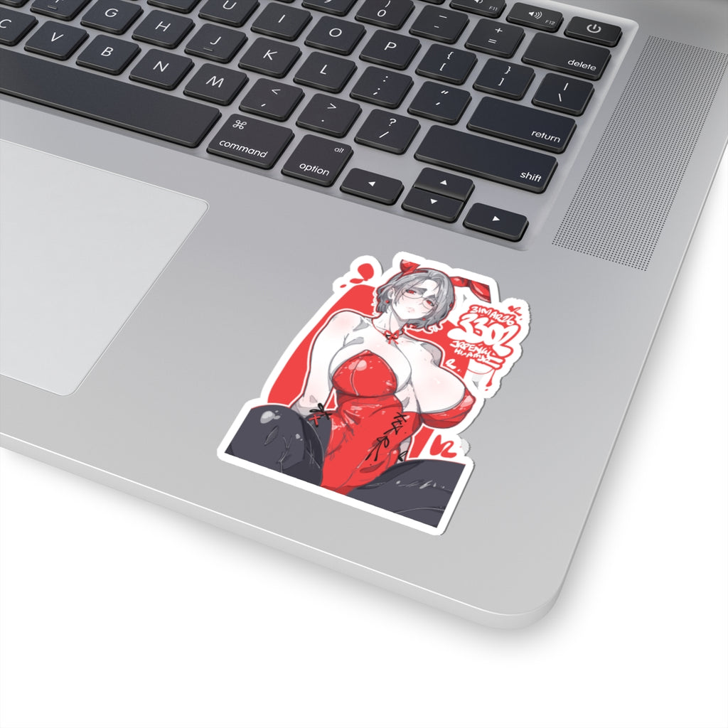 3302 - 红 / red v1 Stickers
