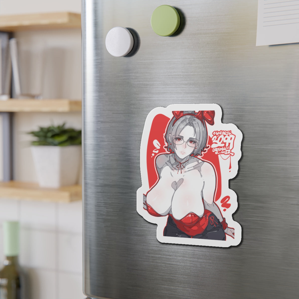 3299 - 红 / red v1 Magnets