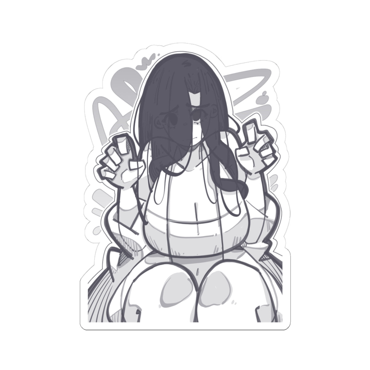 2919 - 白 / white Stickers