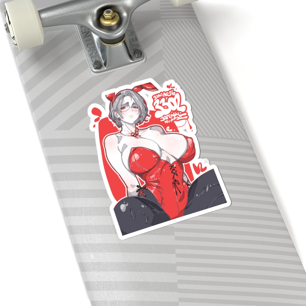 3302 - 红 / red v1 Stickers