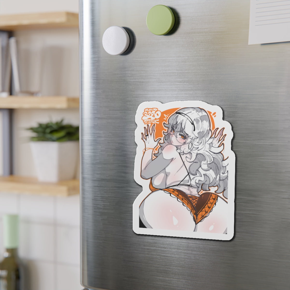 3250 - 橙 / orange v2 Magnets