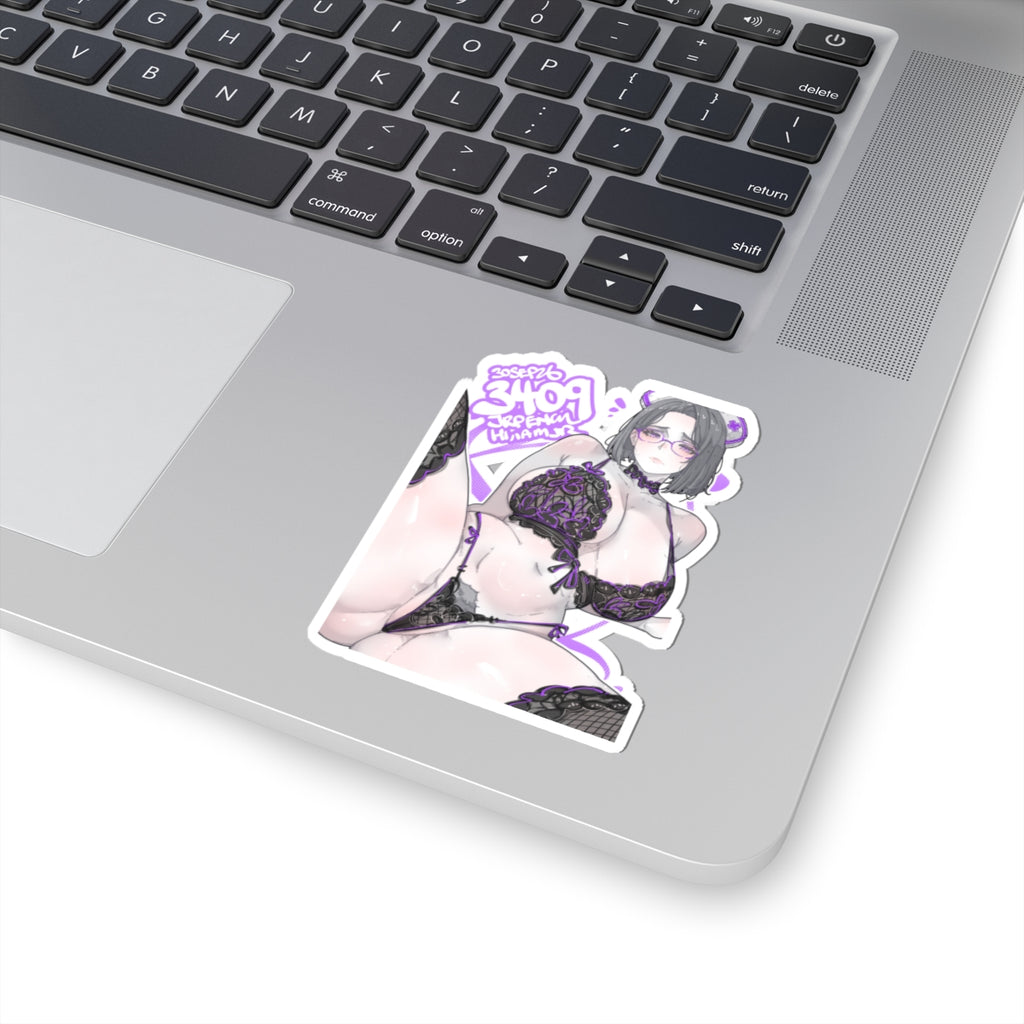 3409 - 紫 / Purple v2 Stickers
