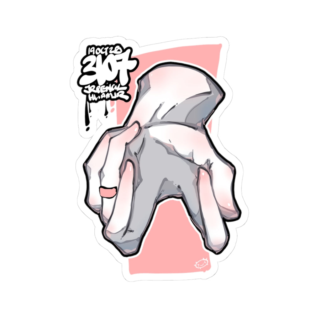 3107 - 手 / hand Stickers