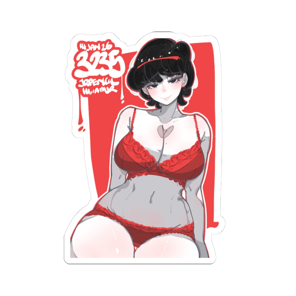 3235 - 红 / red v2 Stickers