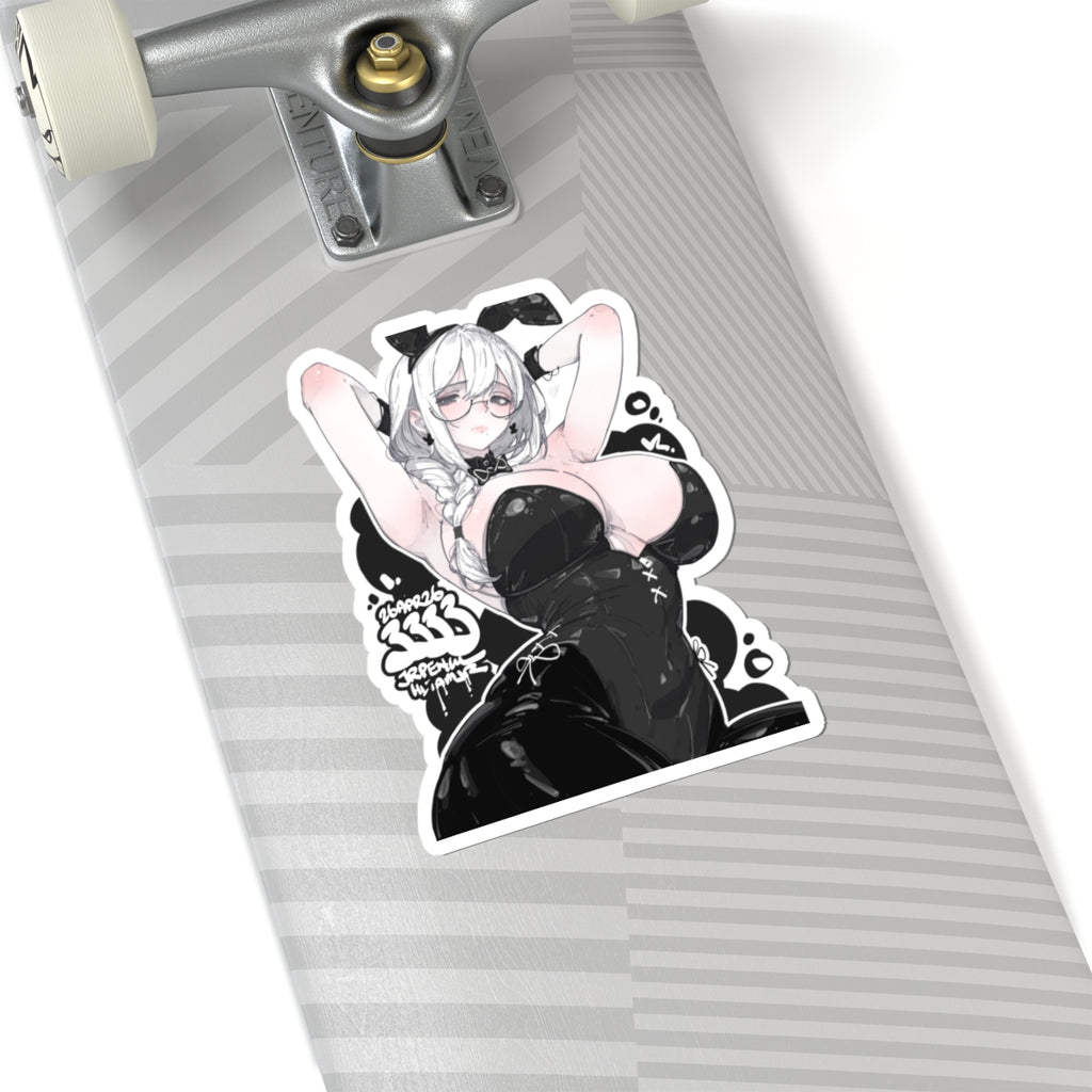 3333 - 黑 / black v1 Stickers