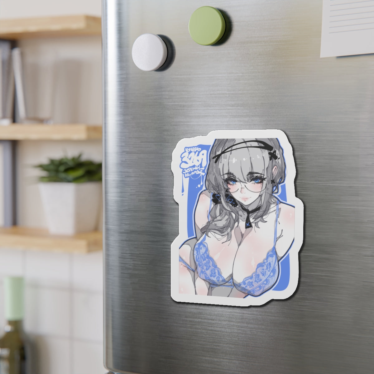 3269 - 蓝 / blue v2 Magnets