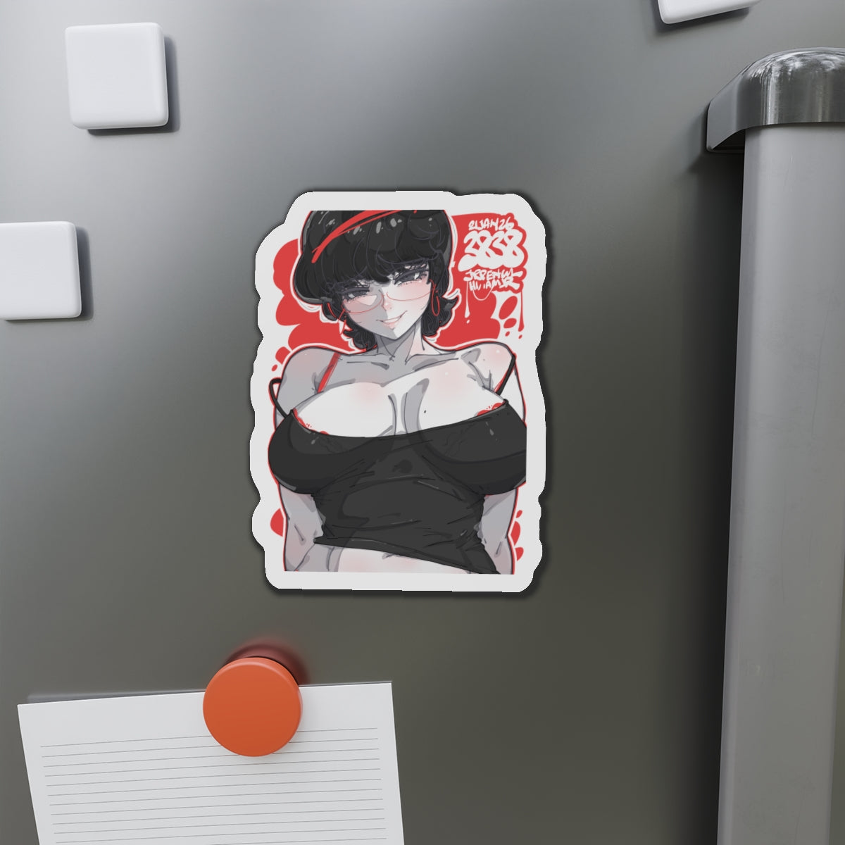 3238 - 红 / red v1 Magnets