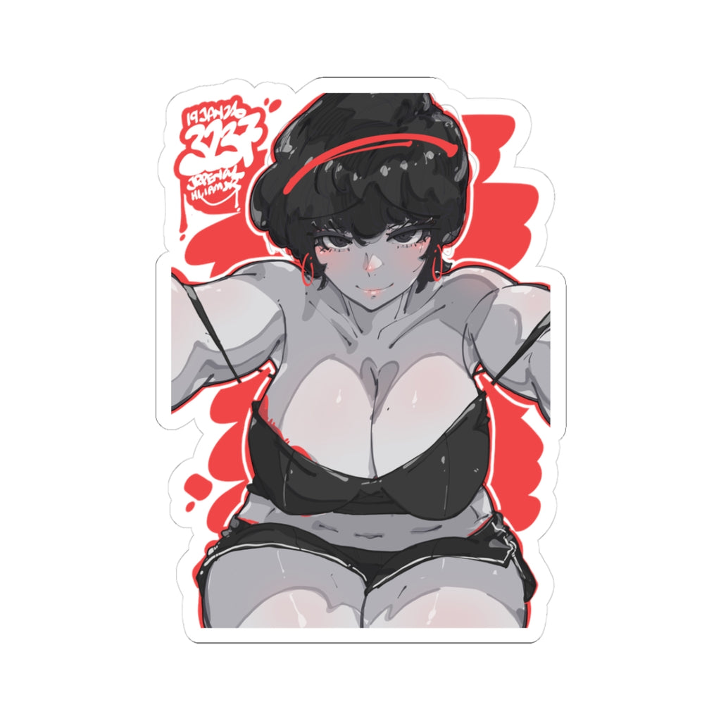 3237 - 红 / red v1 Stickers