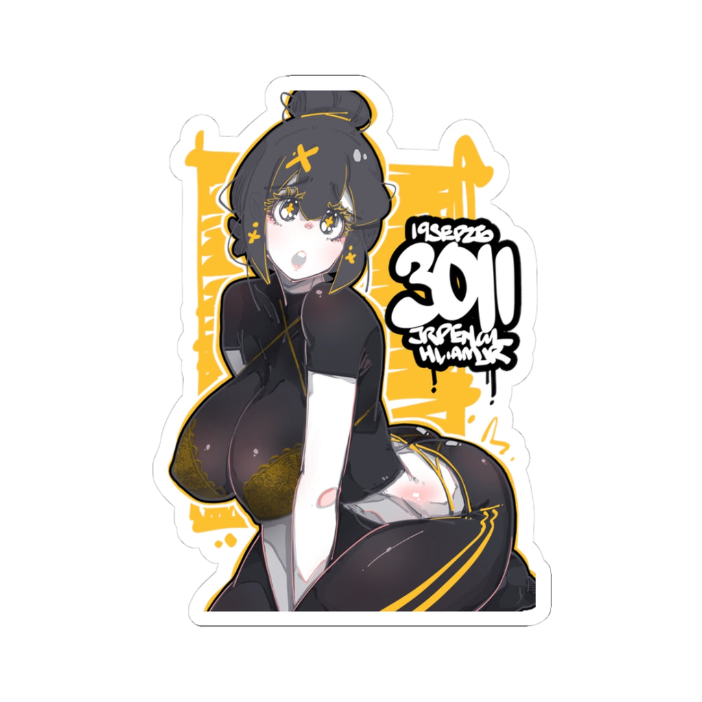 3011 - 黄 / yellow Stickers