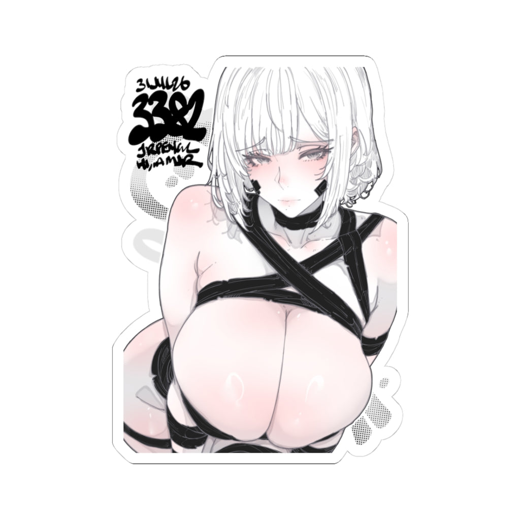 3382 - 黑 / Black v1 Stickers