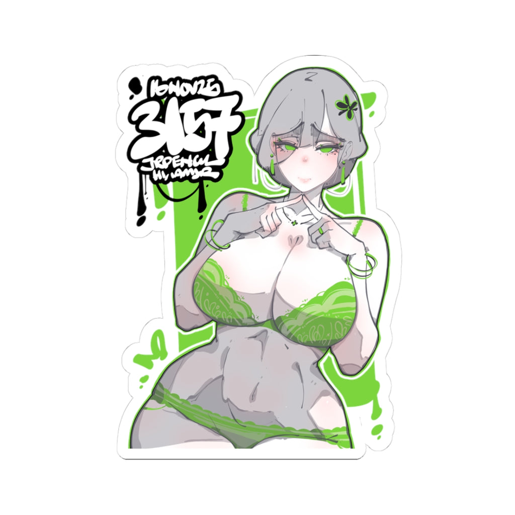3157 - 绿 / green v2 Stickers
