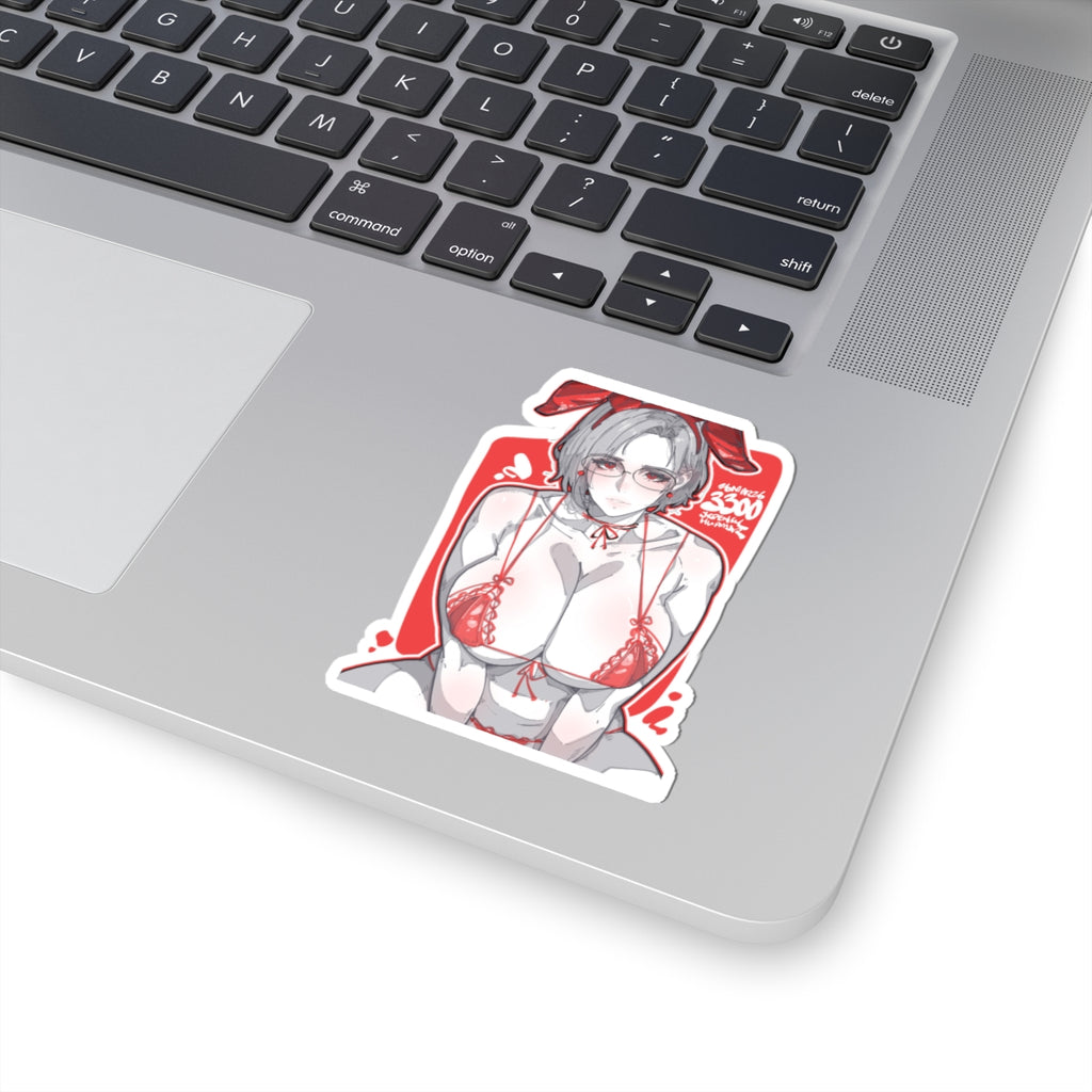 3300 - 红 / red v2 Stickers