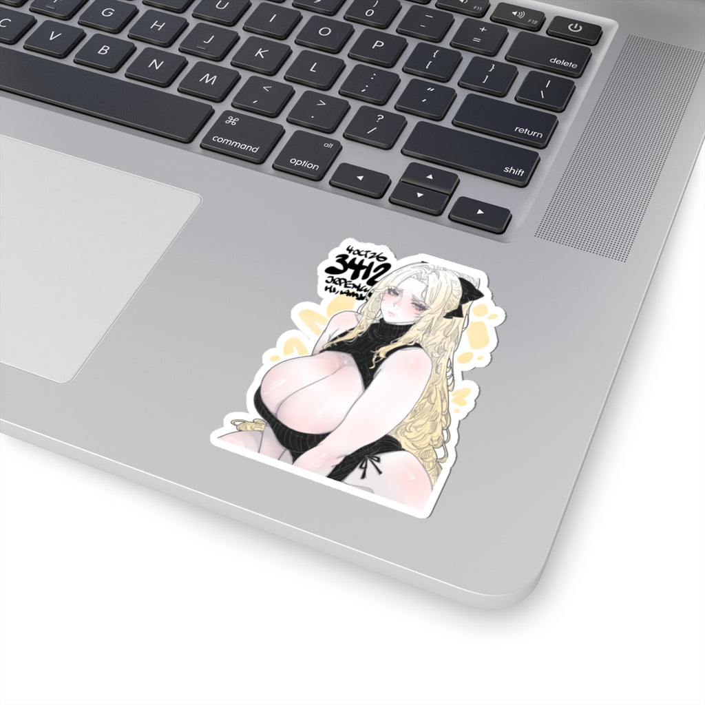 3412 - 黄 / Yellow v1 Stickers