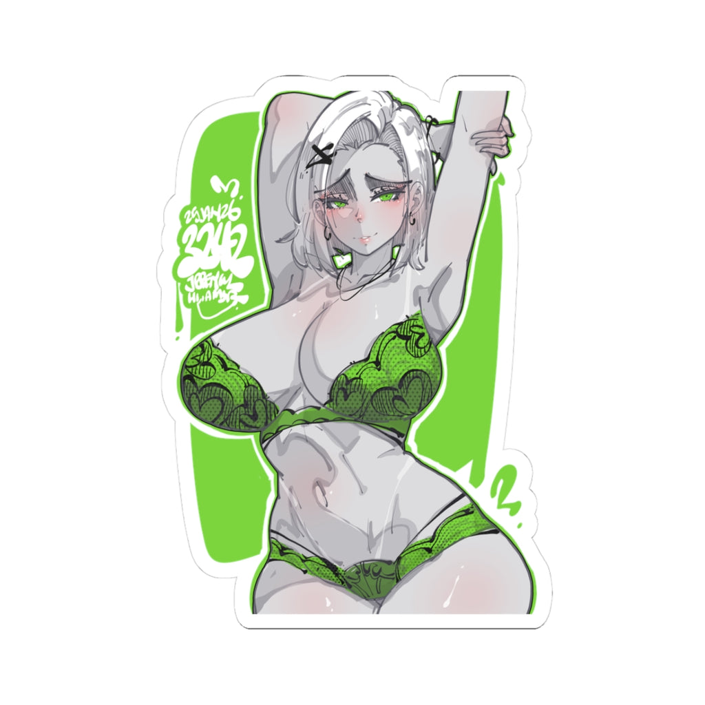 3242 - 绿 / green v2 Stickers