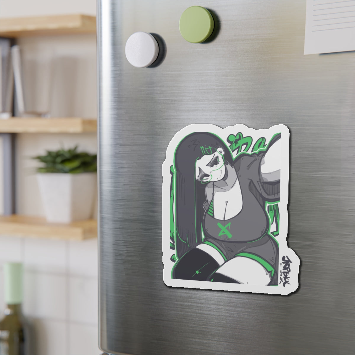 2924 - 青 / green Magnets