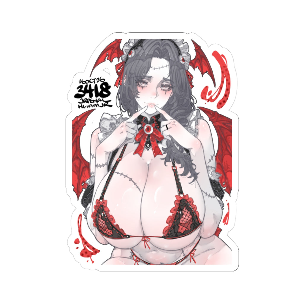3418 - 红 / Red v2 Stickers