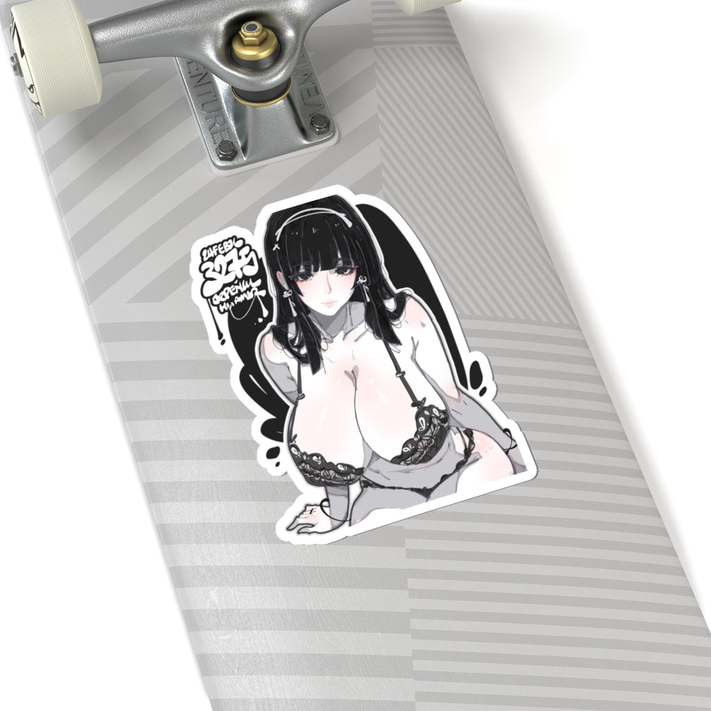 3275 - 黑 / black v2 Stickers