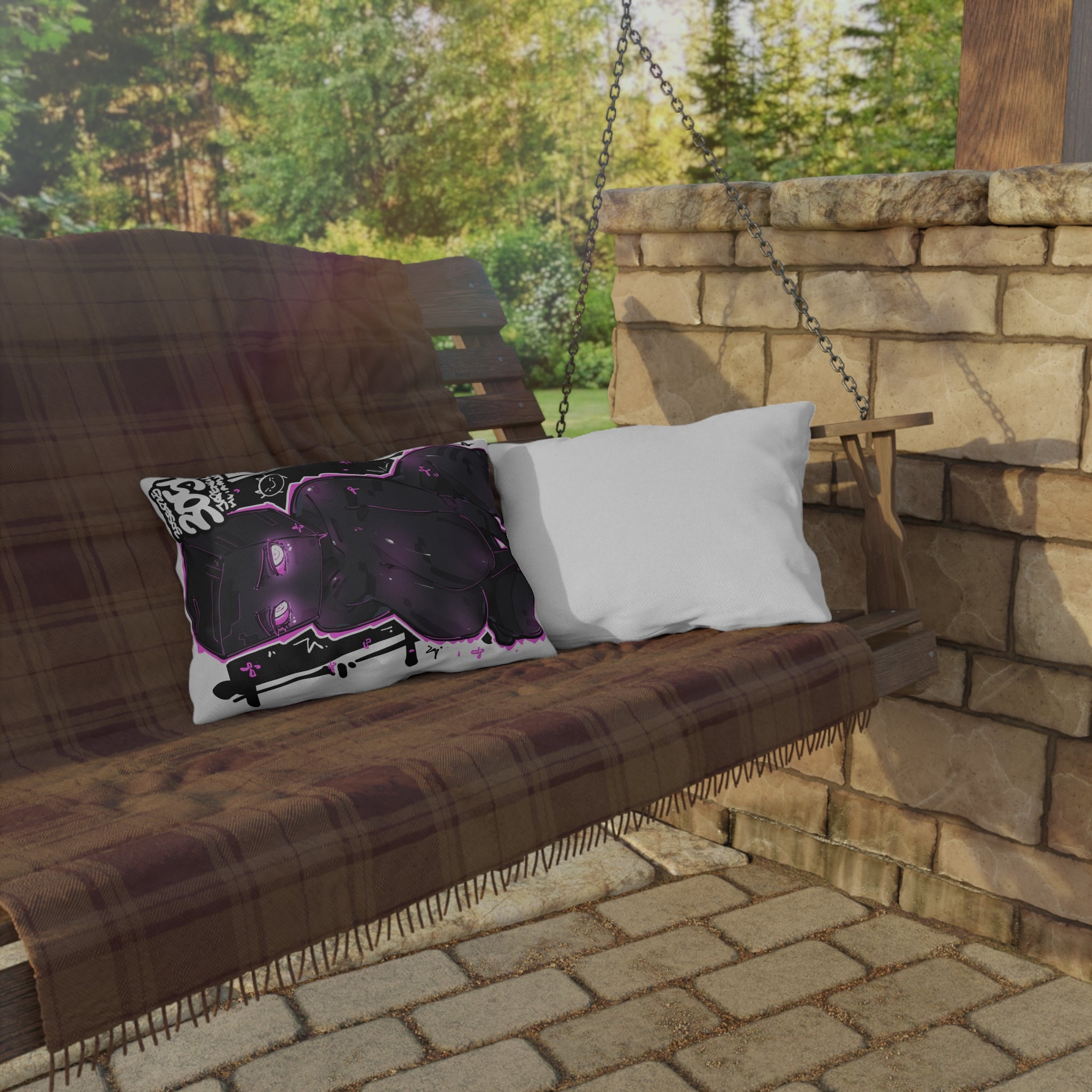 3056- 黑抱枕 / Black Pillows