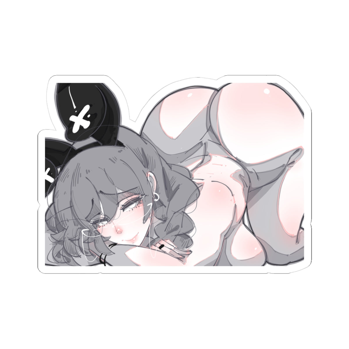 3163 - 白 / white v2 Stickers
