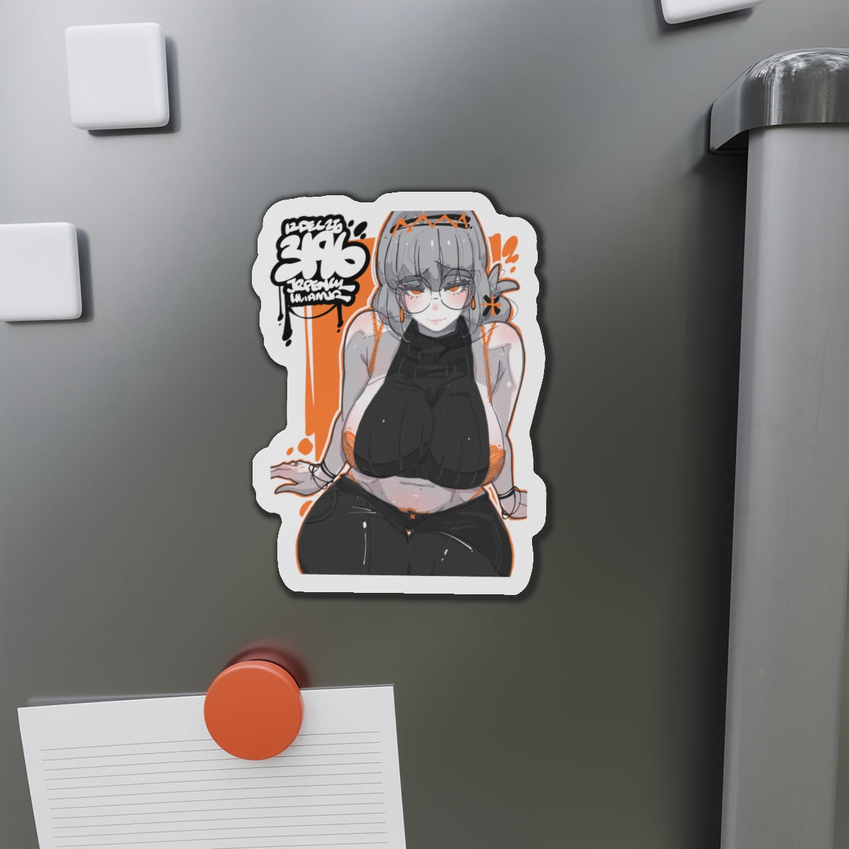 3196 - 橙 / orange v1 Magnets