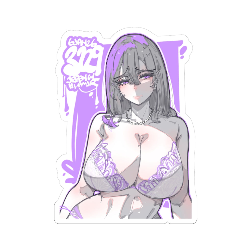 3229 - 紫 / purple v2 Stickers