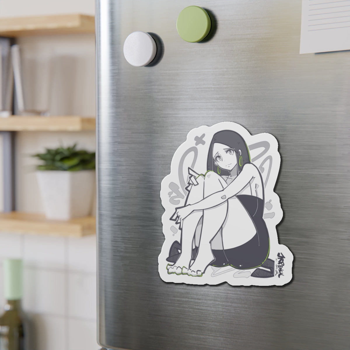 2898 - 绿 / green Magnets