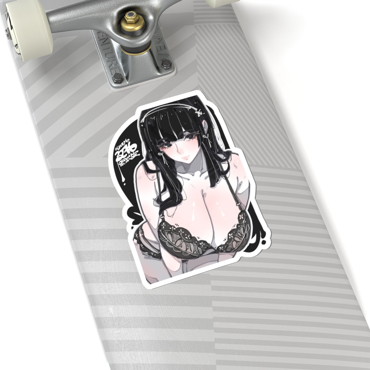 3276 - 黑 / black v2 Stickers