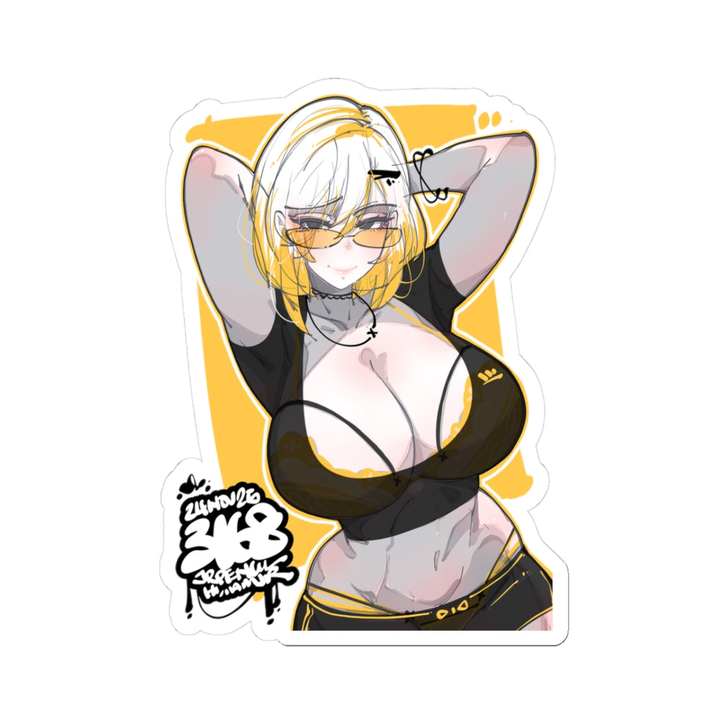 3168 - 黄 / yellow v1 Stickers