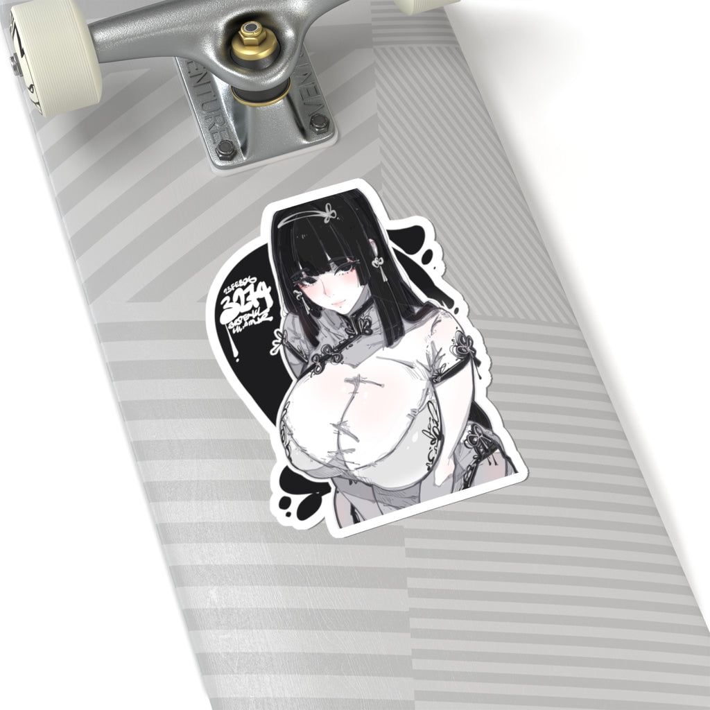 3274 - 黑 / black v1 Stickers