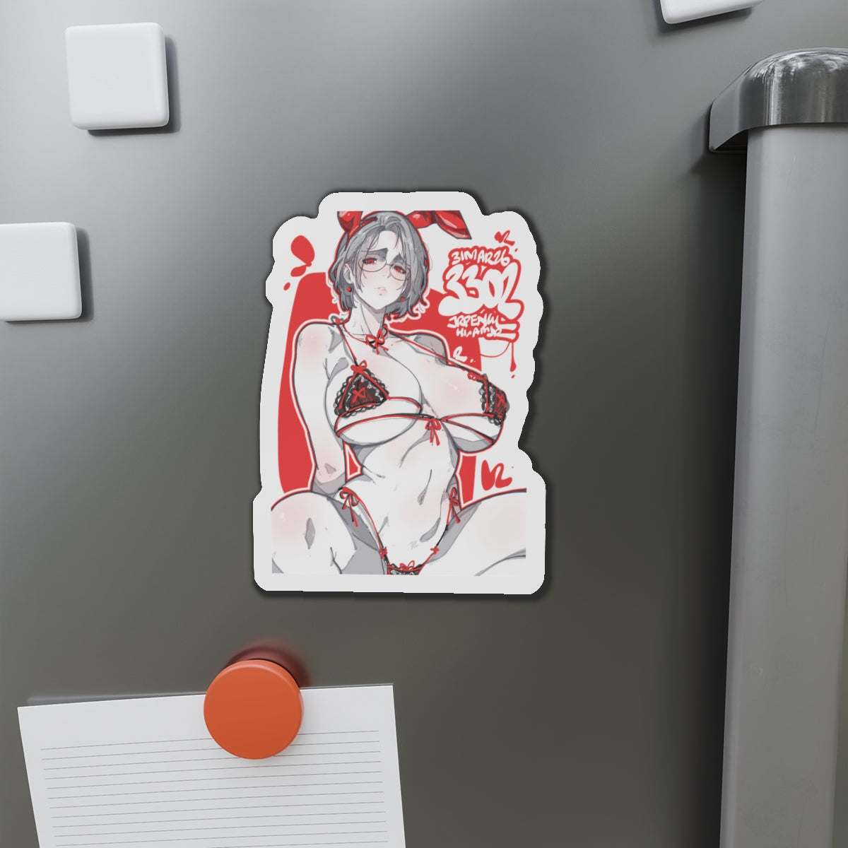 3302 - 红 / red v2 Magnets
