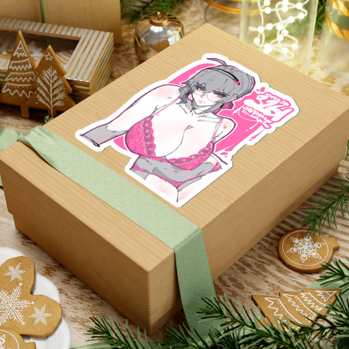 3261 - 粉 / pink v2 Stickers