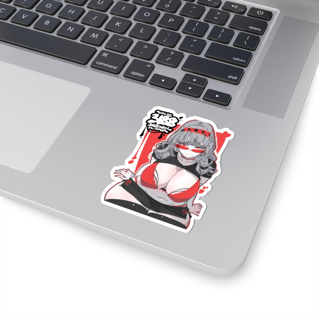 3188 - 红 / red v1 Stickers