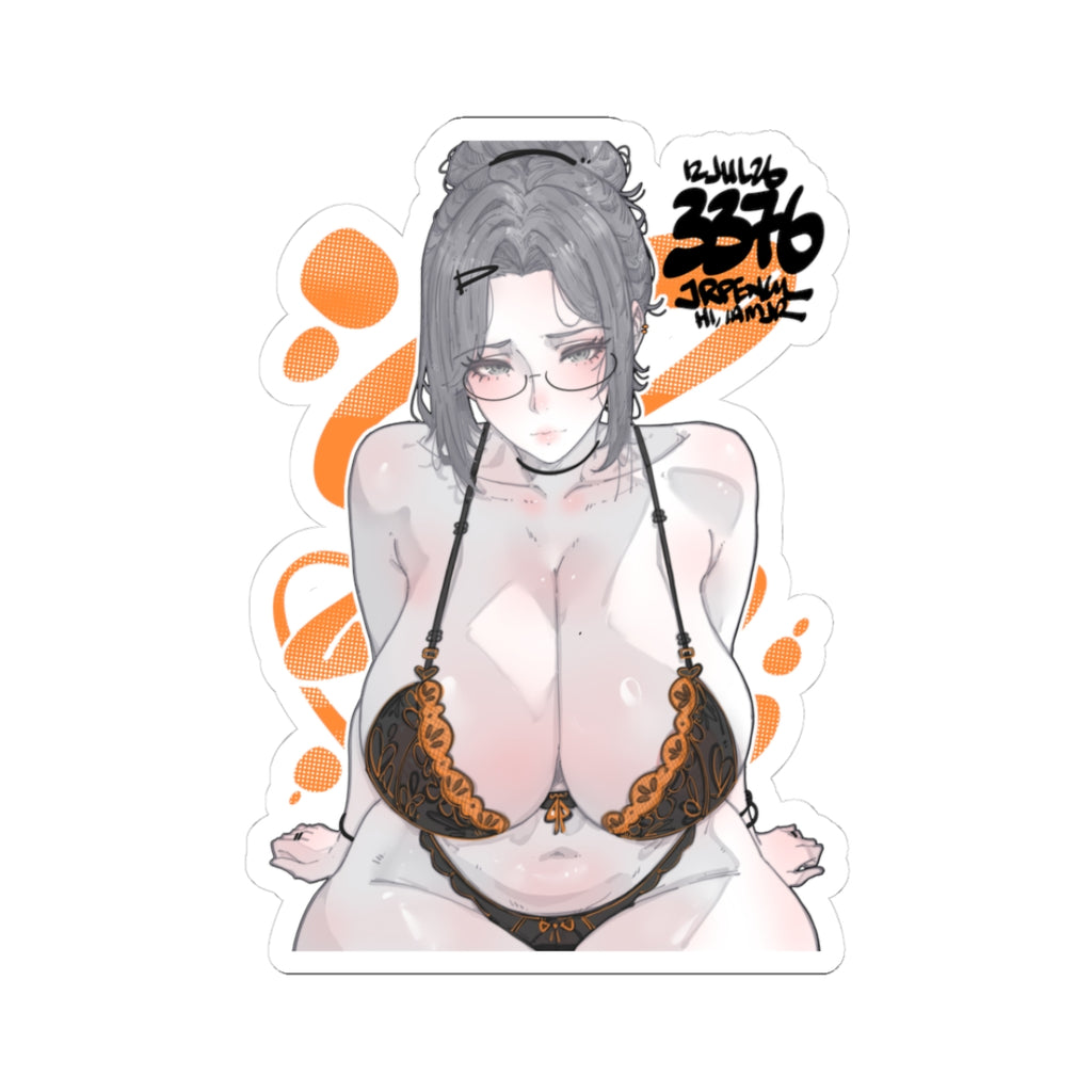 3376 - 橙 / Orange v2 Stickers