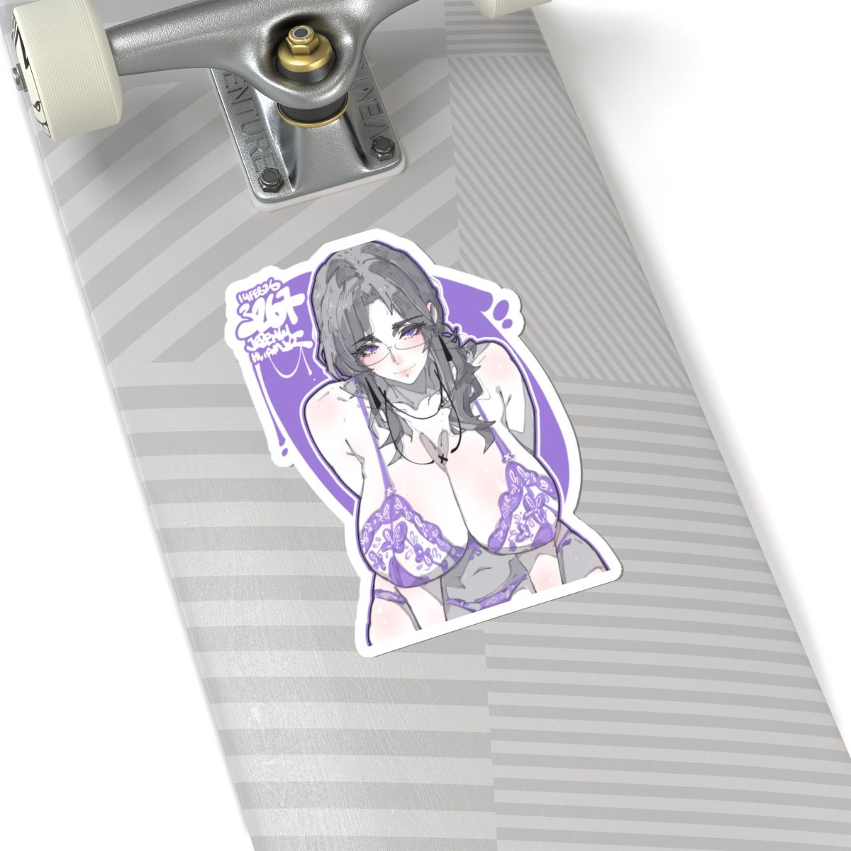 3267 - 紫 / purple v2 Stickers