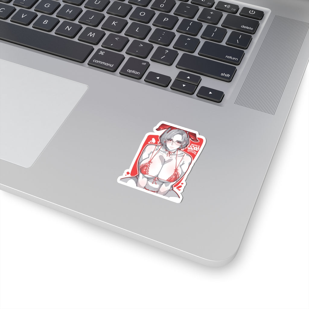 3300 - 红 / red v2 Stickers