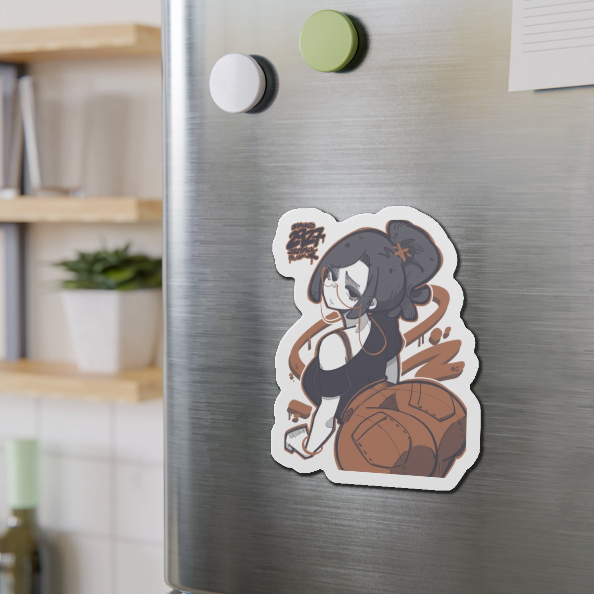 2927 - 褐 / brown Magnets