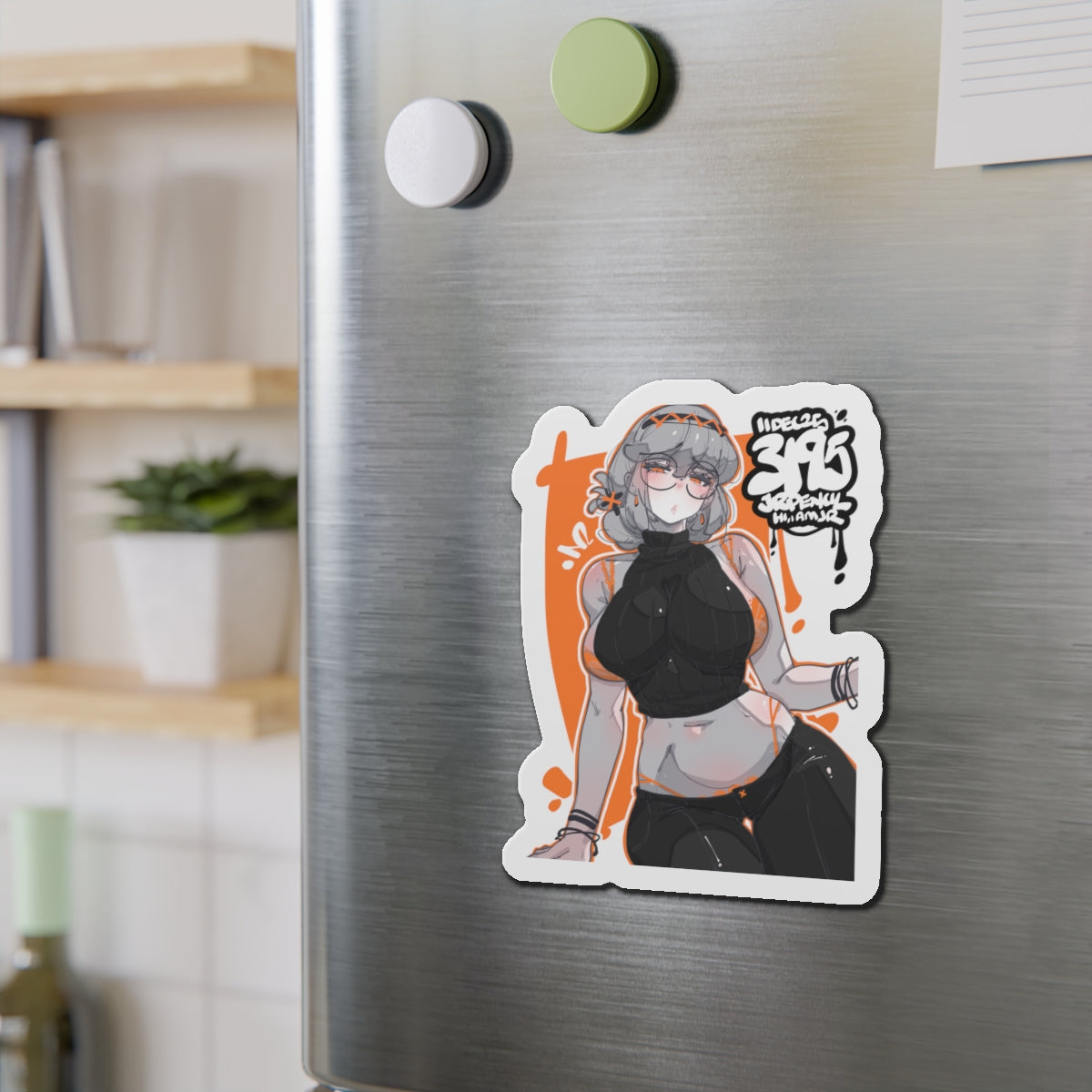 3195 - 橙 / orange v1 Magnets