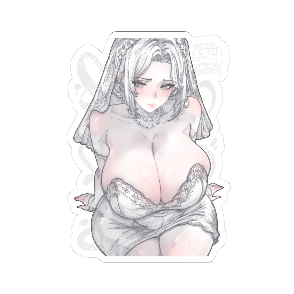 3361 - 白 / white v1 Stickers