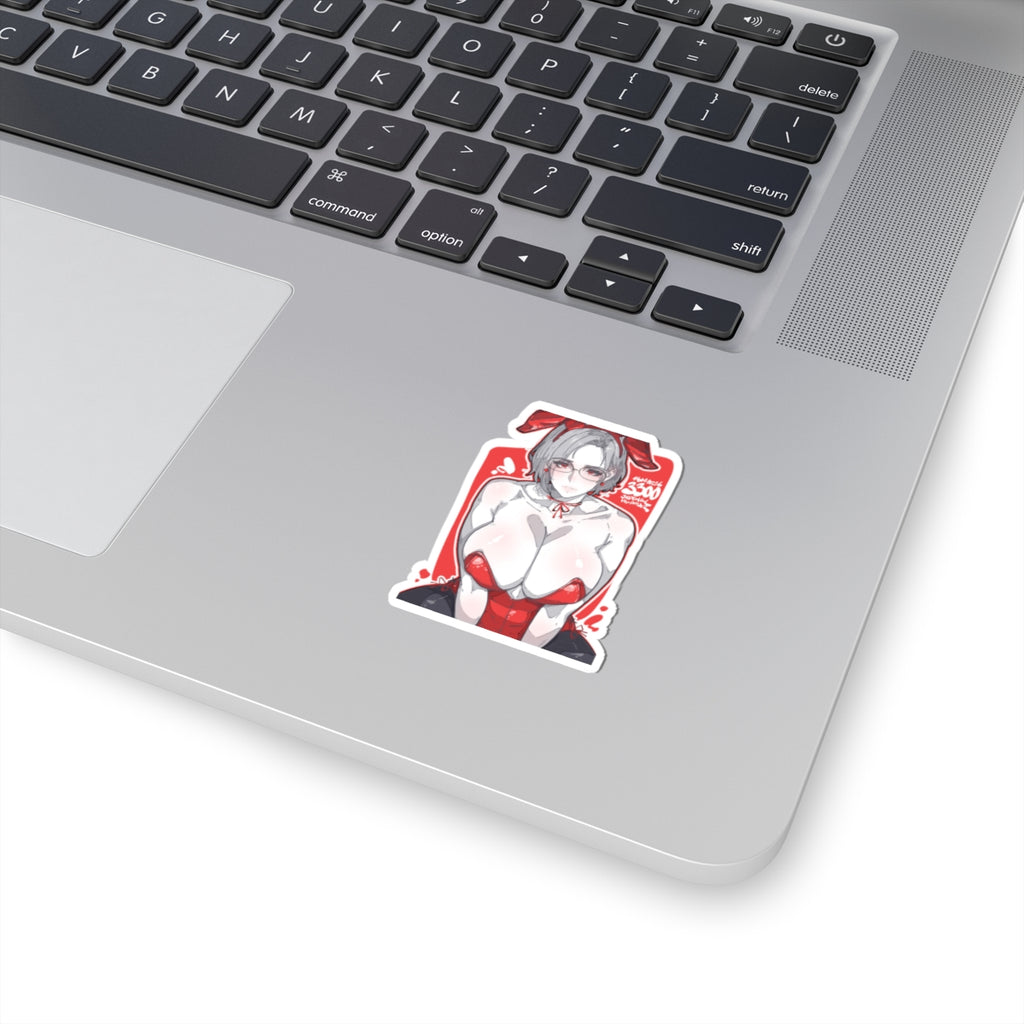3300 - 红 / red v1 Stickers