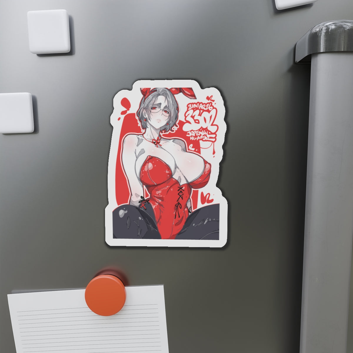 3302 - 红 / red v1 Magnets