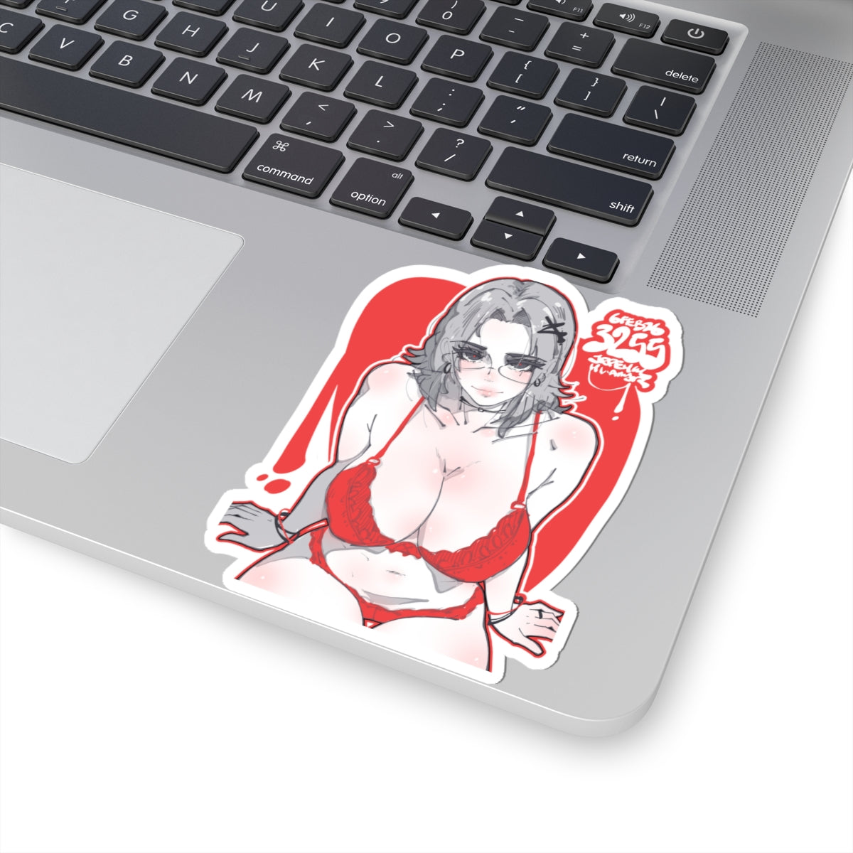 3255 - 红 / red v2 Stickers