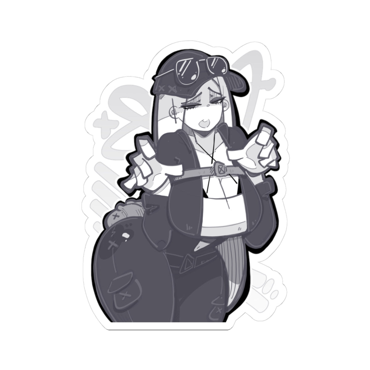 2920 - 黑 / black Stickers